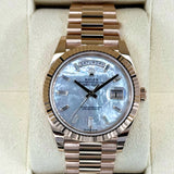 Day-Date 40mm 228235 Rose Gold Mother Of Pearl Diamond Dial