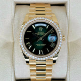 Day-Date 40mm 228348RBR Presidential Green Dial