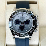 Daytona 40mm 116519LN White Gold Oysterflex Grey Ghost Dial