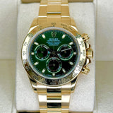 Daytona "John Mayer" 40mm 116508 Yellow Gold Green Dial