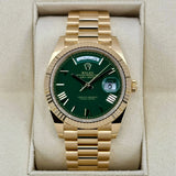 Day-Date 40mm 228238 Arabic Calendar Green Dial