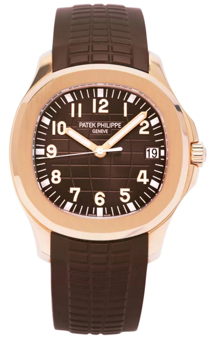 Aquanaut Rose Gold - Brown Dial - Super Clone Watch, photo 1 of 11